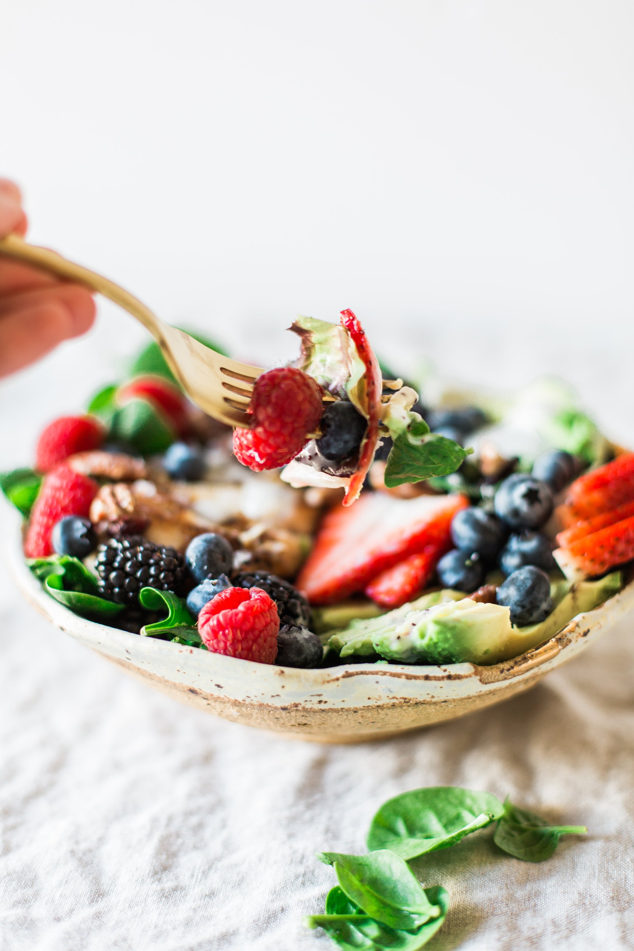 Berry Avocado Salad